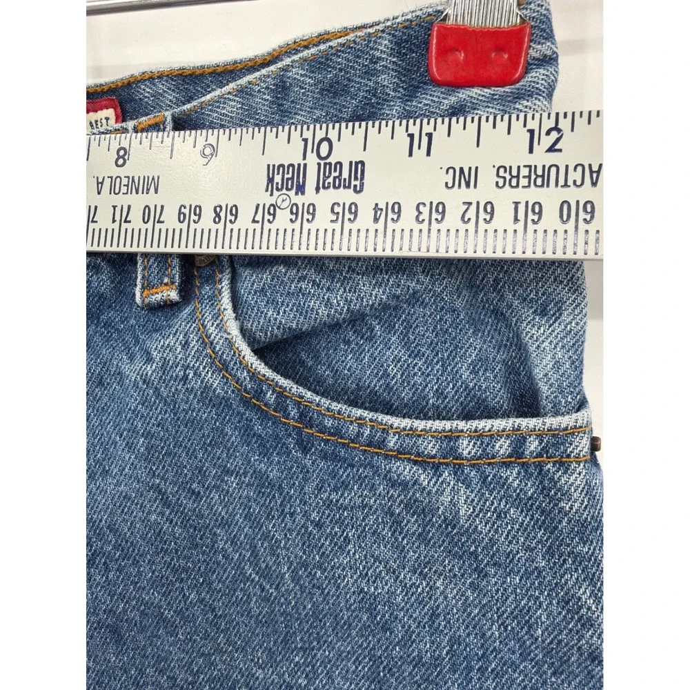 Old Navy Blue Jeans Vintage Kids Size 10 Slim Medium Wash Straight Leg‎ Denim